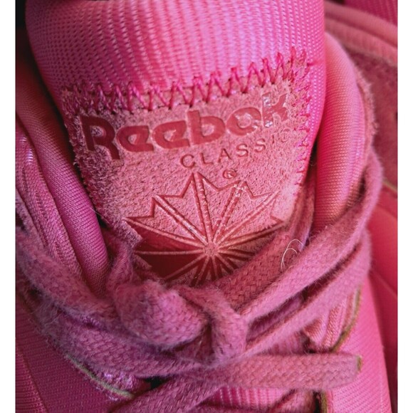 Reebok X Cardi B V2 Womens Fashion Shoes Sneakers Size 6 Hot Pink Fusion GW8876 - Picture 7 of 14